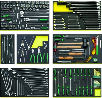 Tool set for Porsche 1100 TCS 228 pcs.