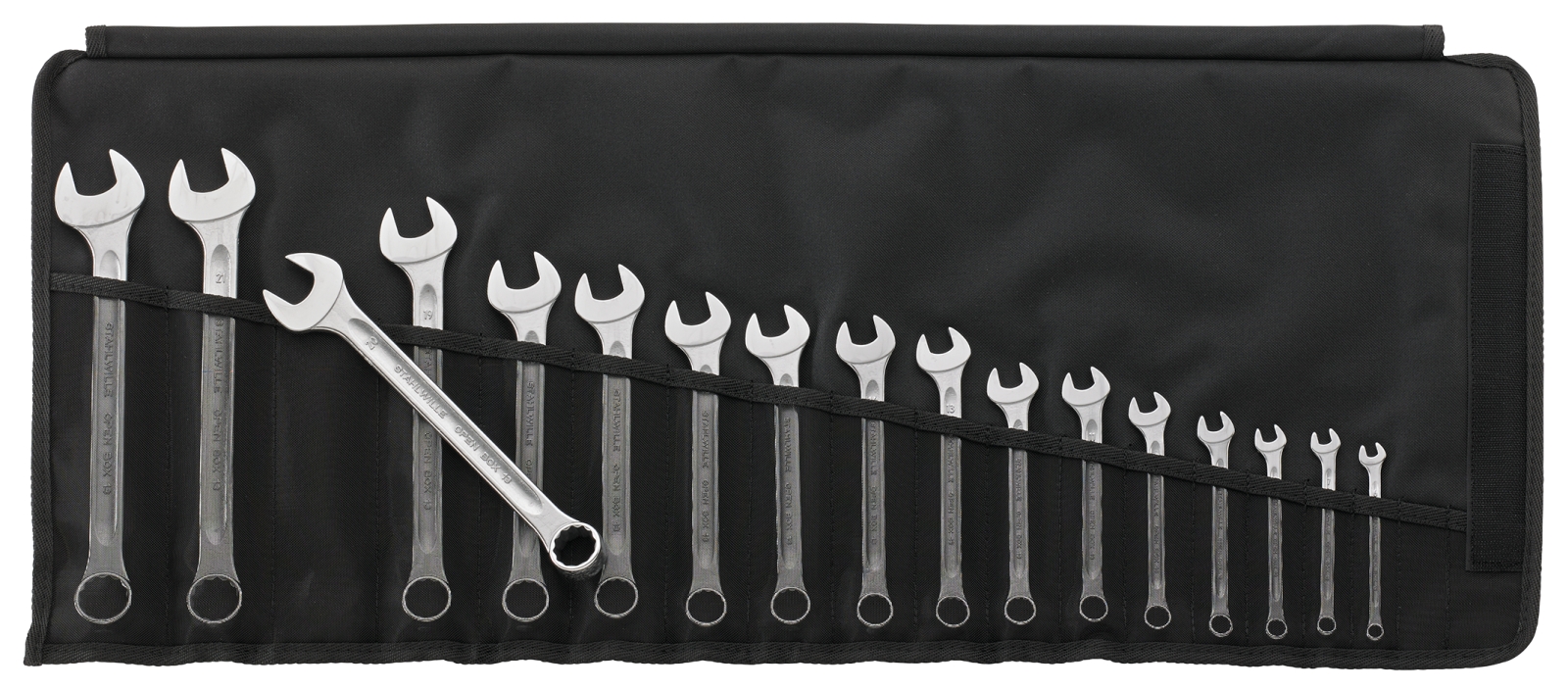 Combination spanner set OPEN BOX 13/17 6-22 17 pcs.