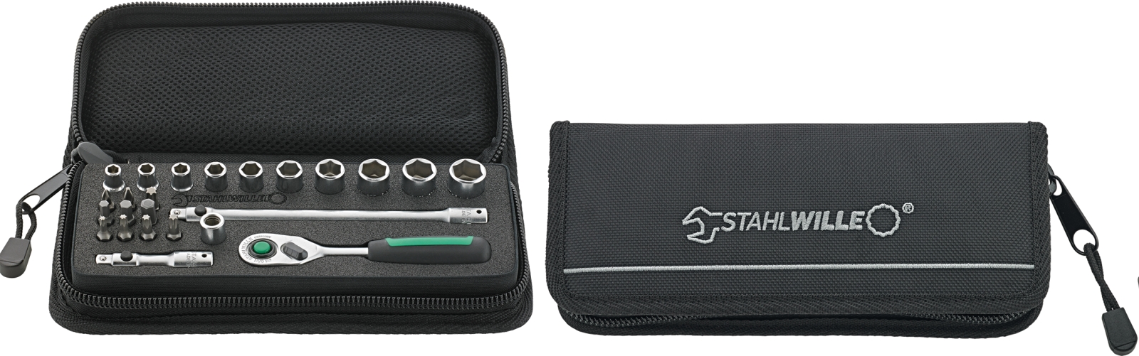 1/4 Socket set 40/20/4QR SCI 24 pcs.