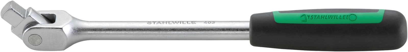 1/4 Flexible handle L.154,5mm
