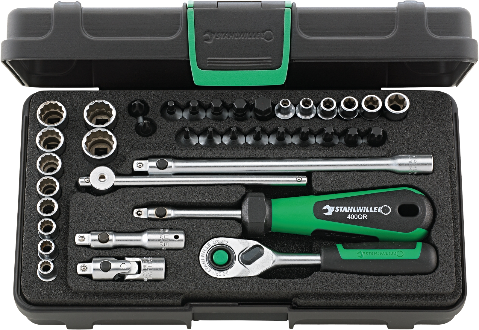 1/4 QR-Socket set 40D/40TX/44KTX/32/6QR 38 pcs.