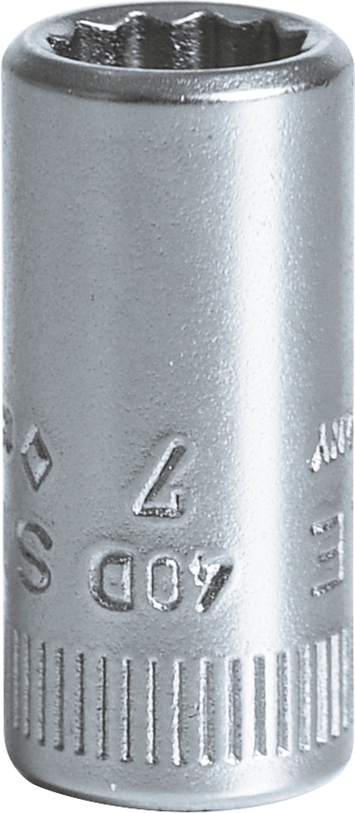 1/4 " Sockets Spanner size 7mm L.23mm