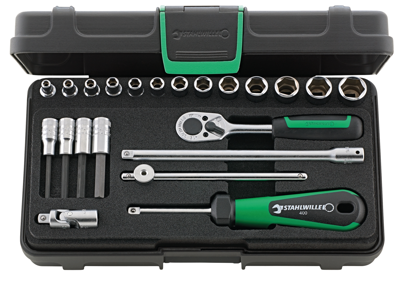 1/4 Socket set 40/44/17/5 KN 22 pcs.