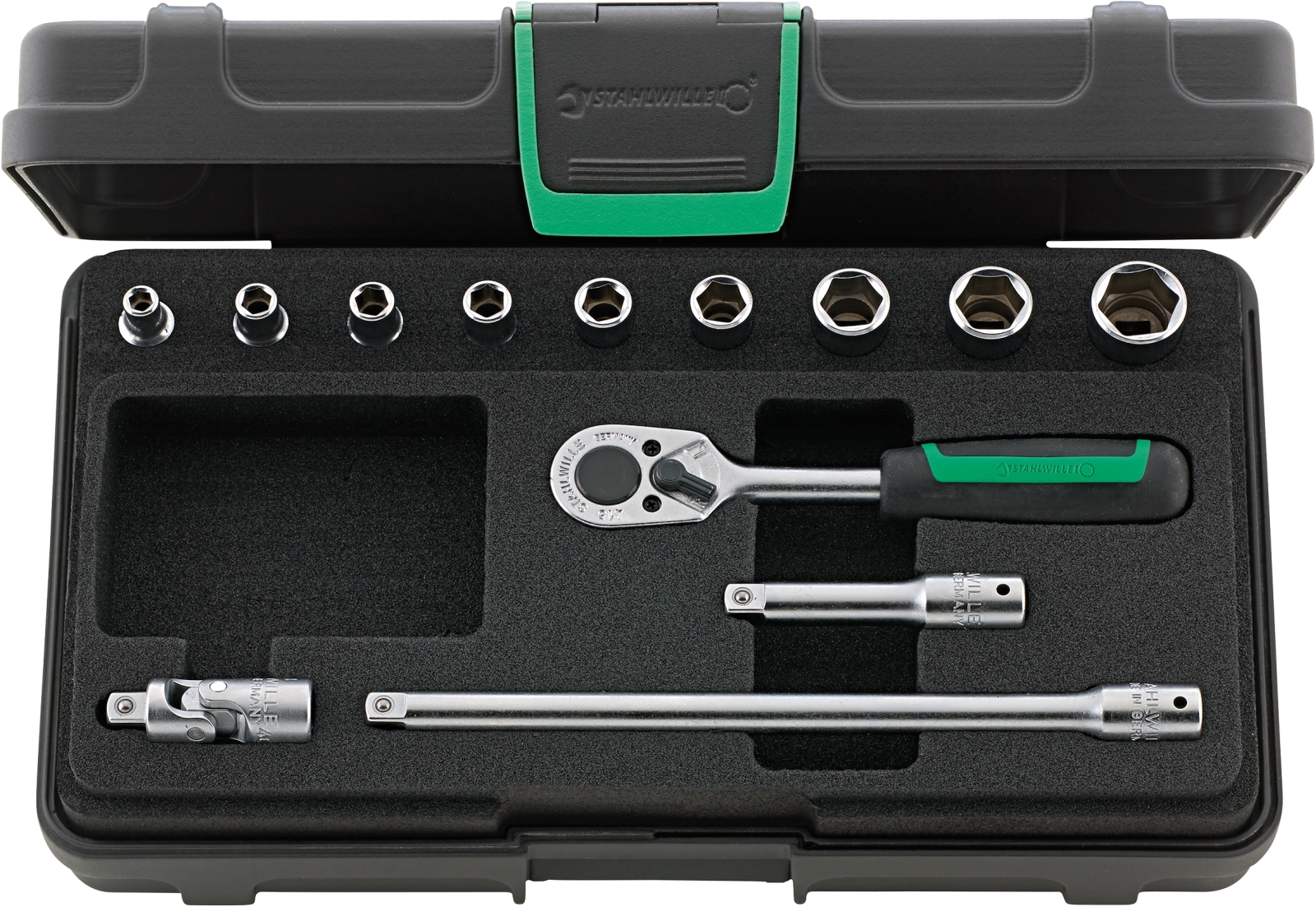 1/4 Socket set 40/9/4 KN 13 pcs.