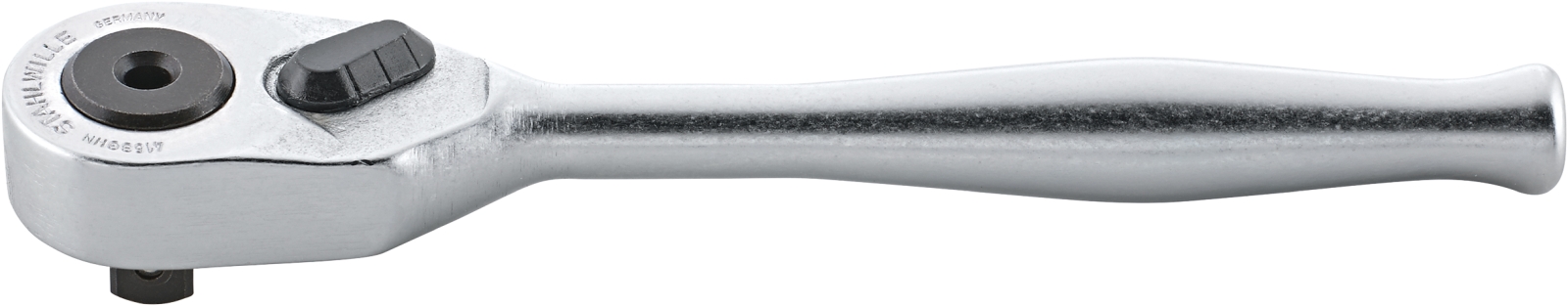 Fine-tooth ratchet 1/4 RSW.4.5° L.117mm