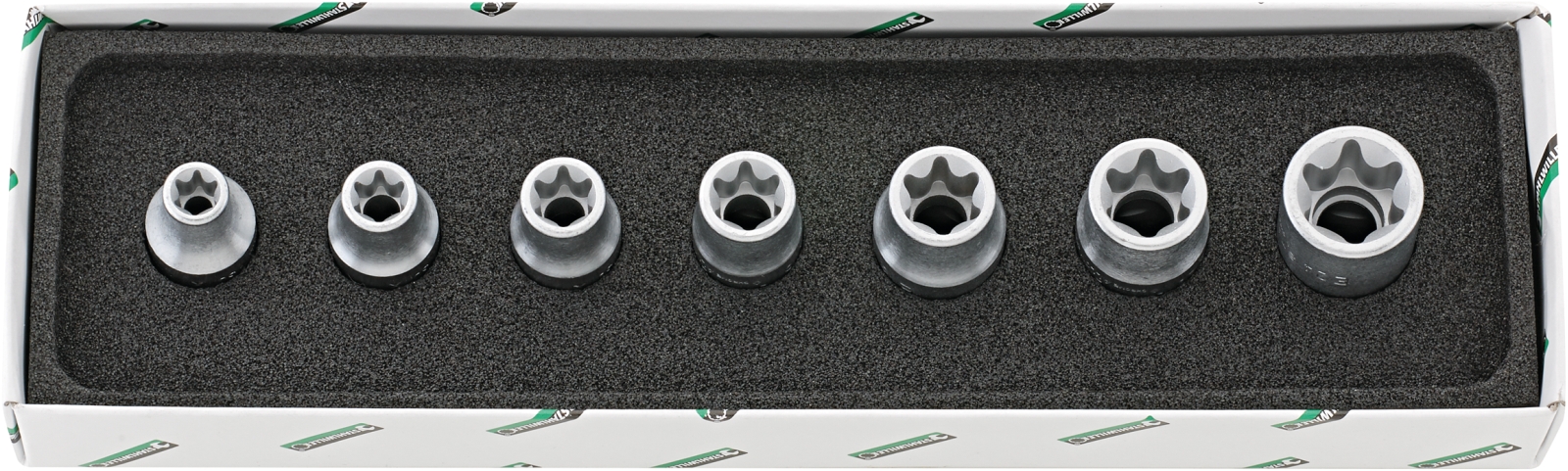 1/2 " Set: Sockets 50TX/7 7 pcs.