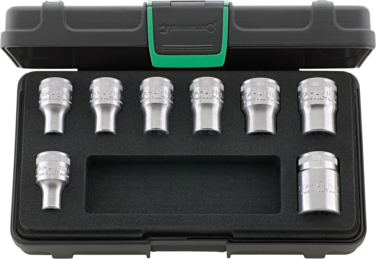 1/2 " Set: Sockets 50TX/8 KN 8 pcs.