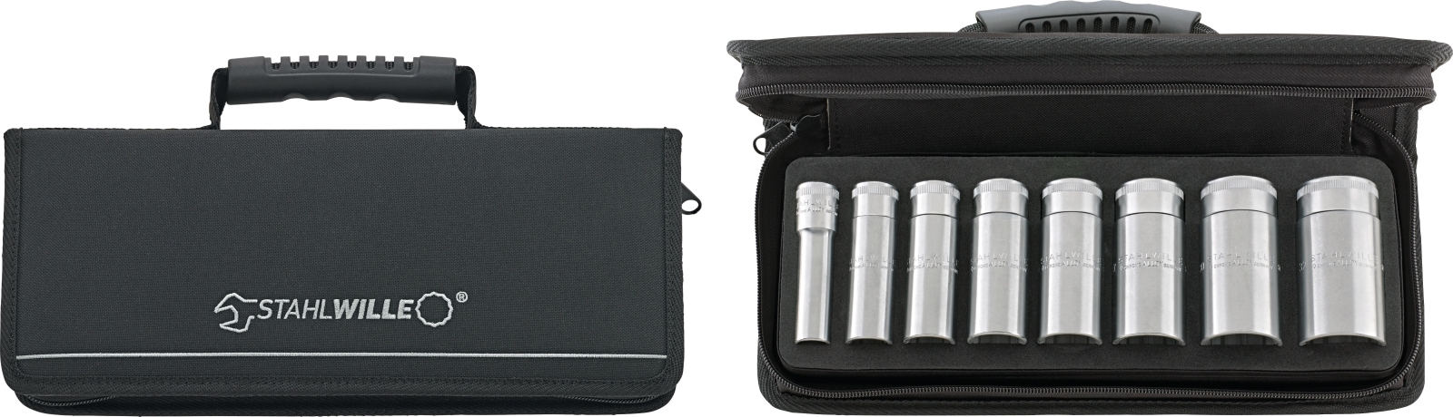 1/2 " Set: Sockets 51/8 N 8 pcs.
