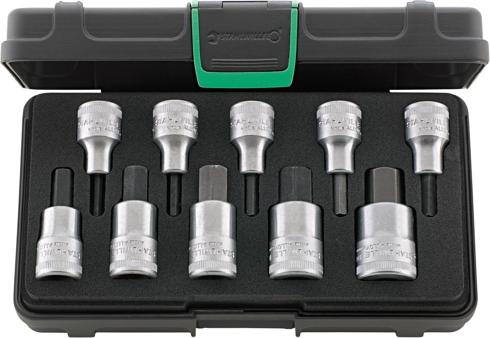 INHEX socket set No.54 54/10 KN 10 pcs.