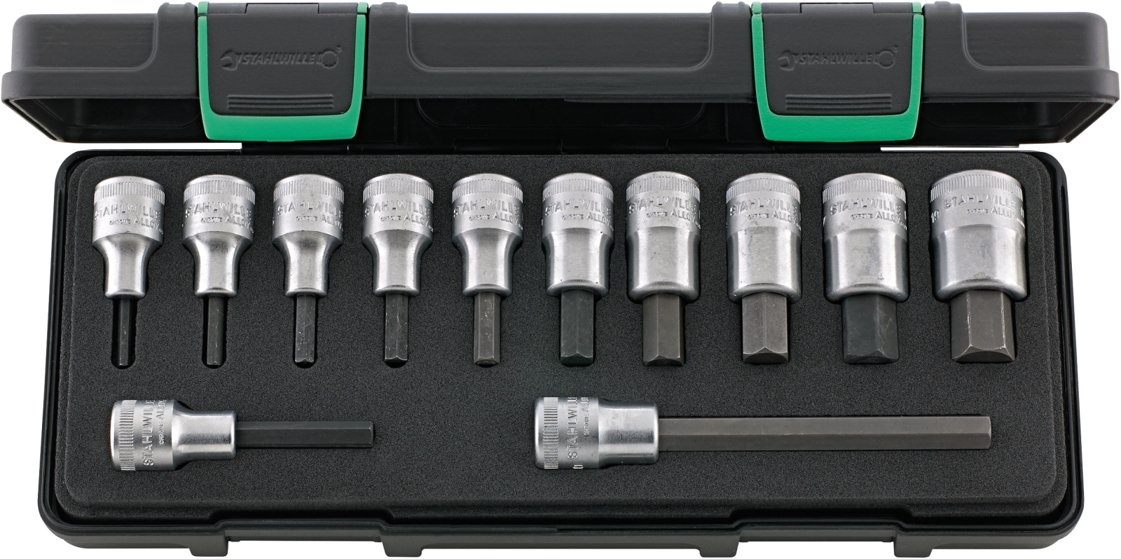Set of INHEX sockets 54/12 KN 12 pcs.
