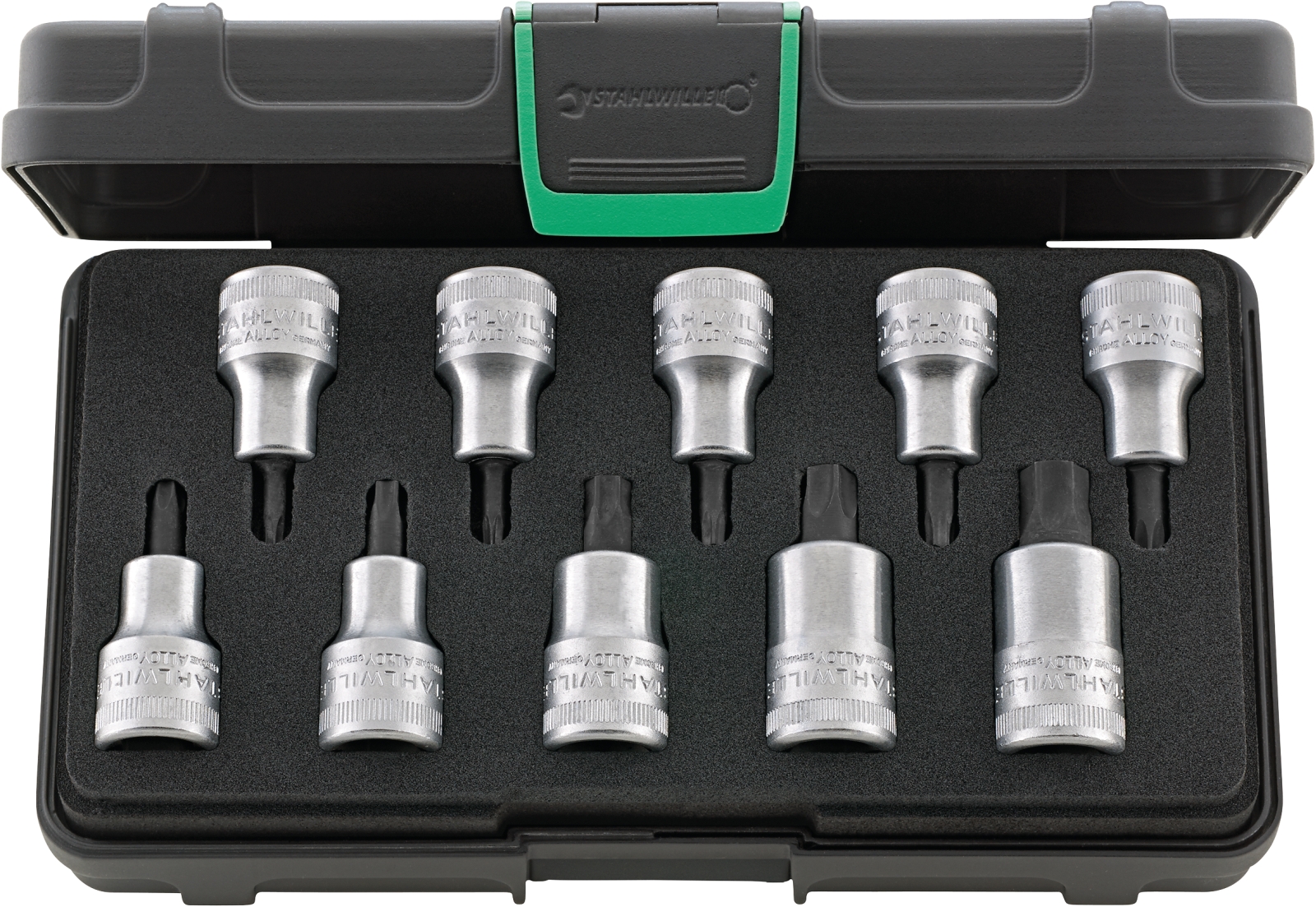 Socket set TORX 54TX/10 TLG.KN 10 pcs.