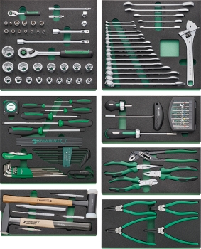 Assortment tool 821/7 161 pcs.