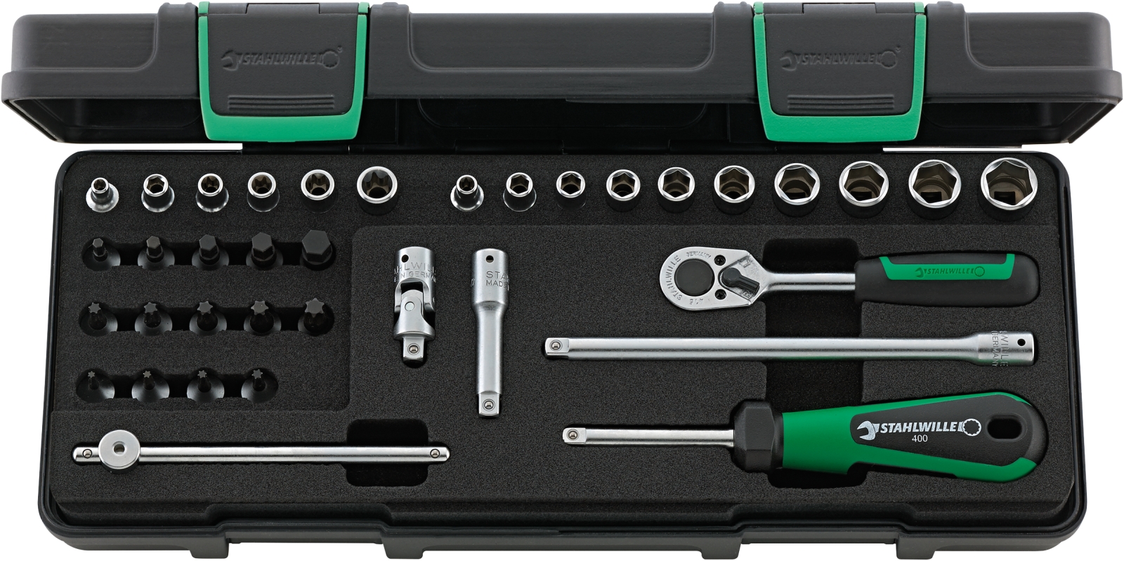1/4 Socket set TORX 88TX KN 36 pcs.