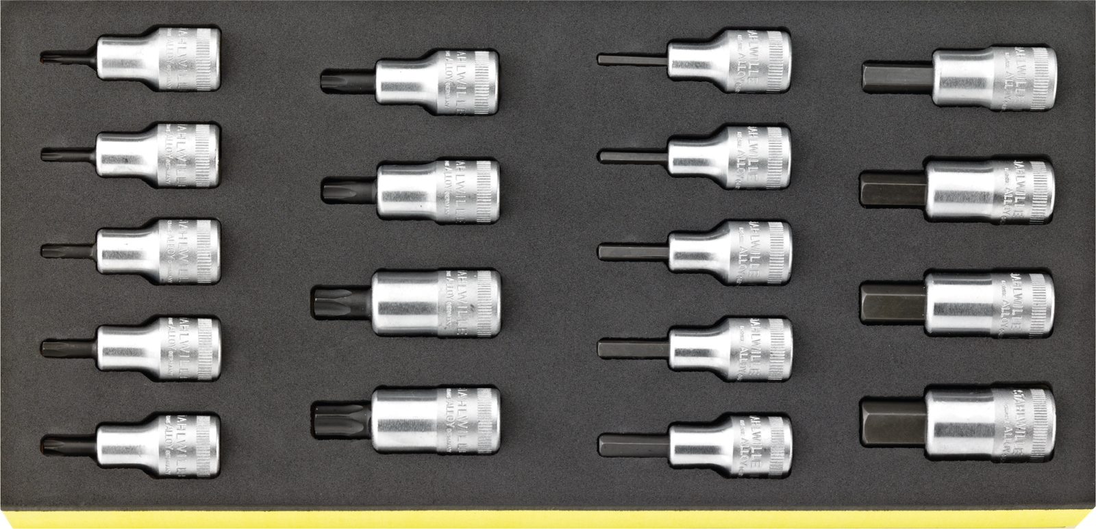 1/2 " Socket TCS 54/54TX/18 18 pcs.