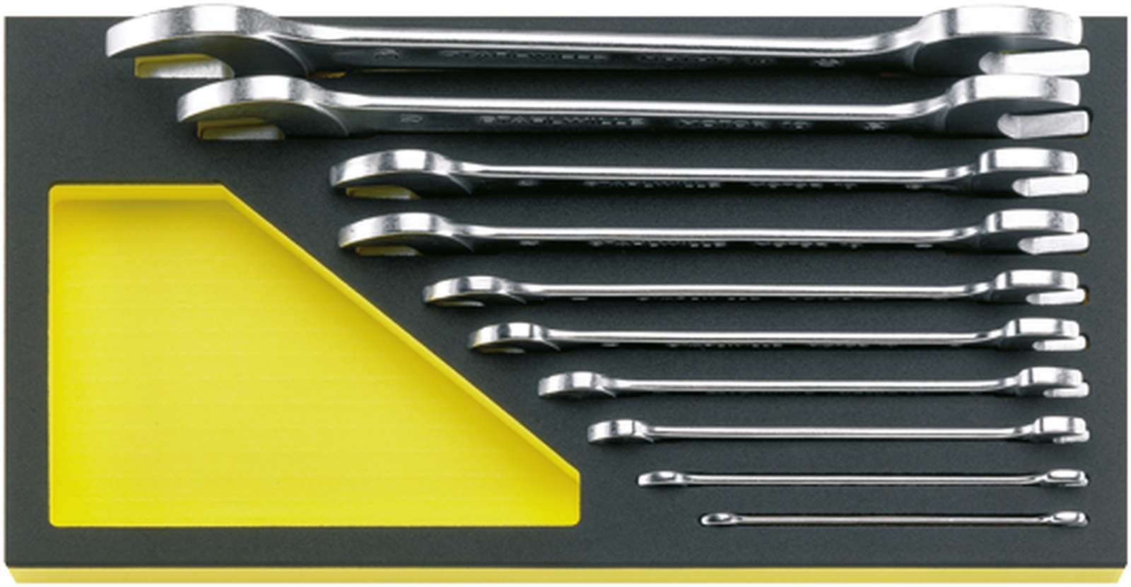 Double open ended spanners i.TCS inlay MOTOR TCS 10/10 6 x 7-30 x 32MF 10 pcs.