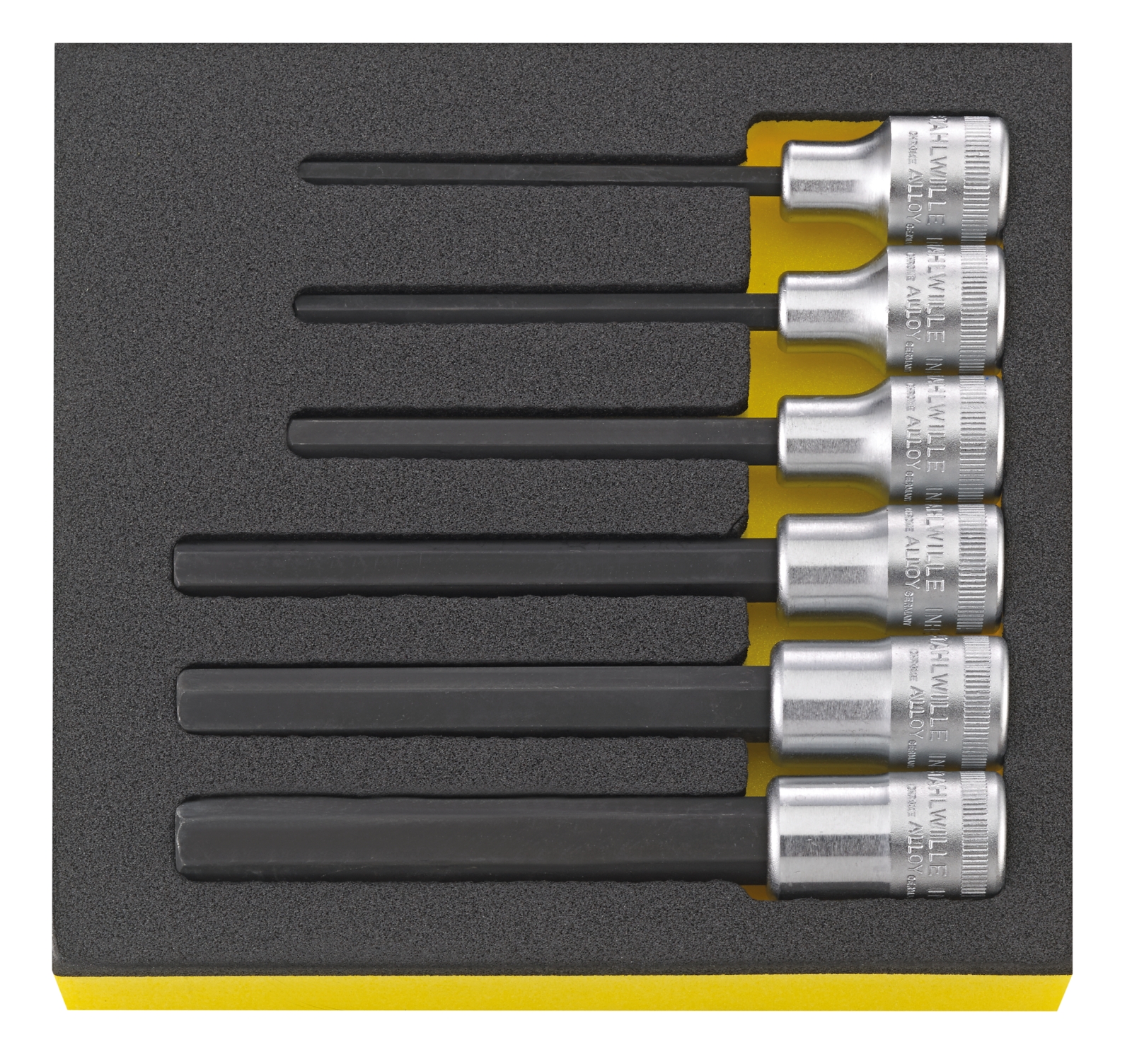 INHEX screwdriver socket set TCS 1054/2054 6 pcs.