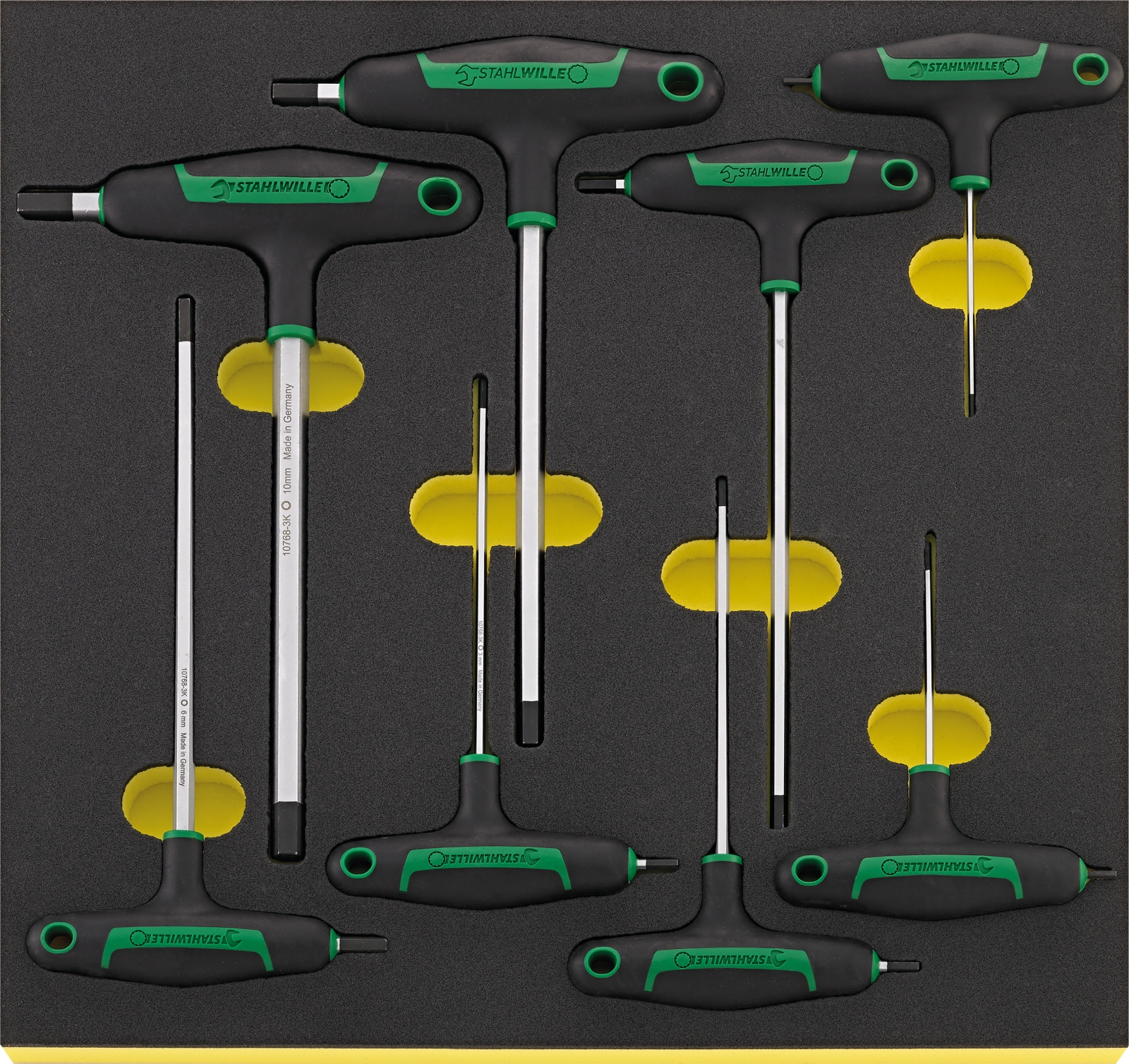 Offset screwdrivers i.TCS inlay Model TCS 10768-3K/8 8 pcs.