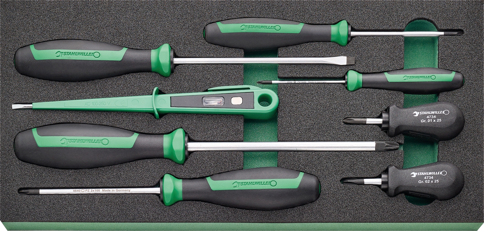 Screwdriver set TCS 12 821/8 8 pcs.