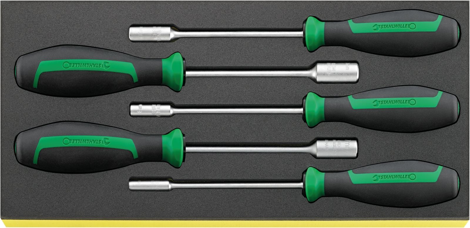 Screwdriver set DRALL+ TCS 12500N/5 5 pcs.