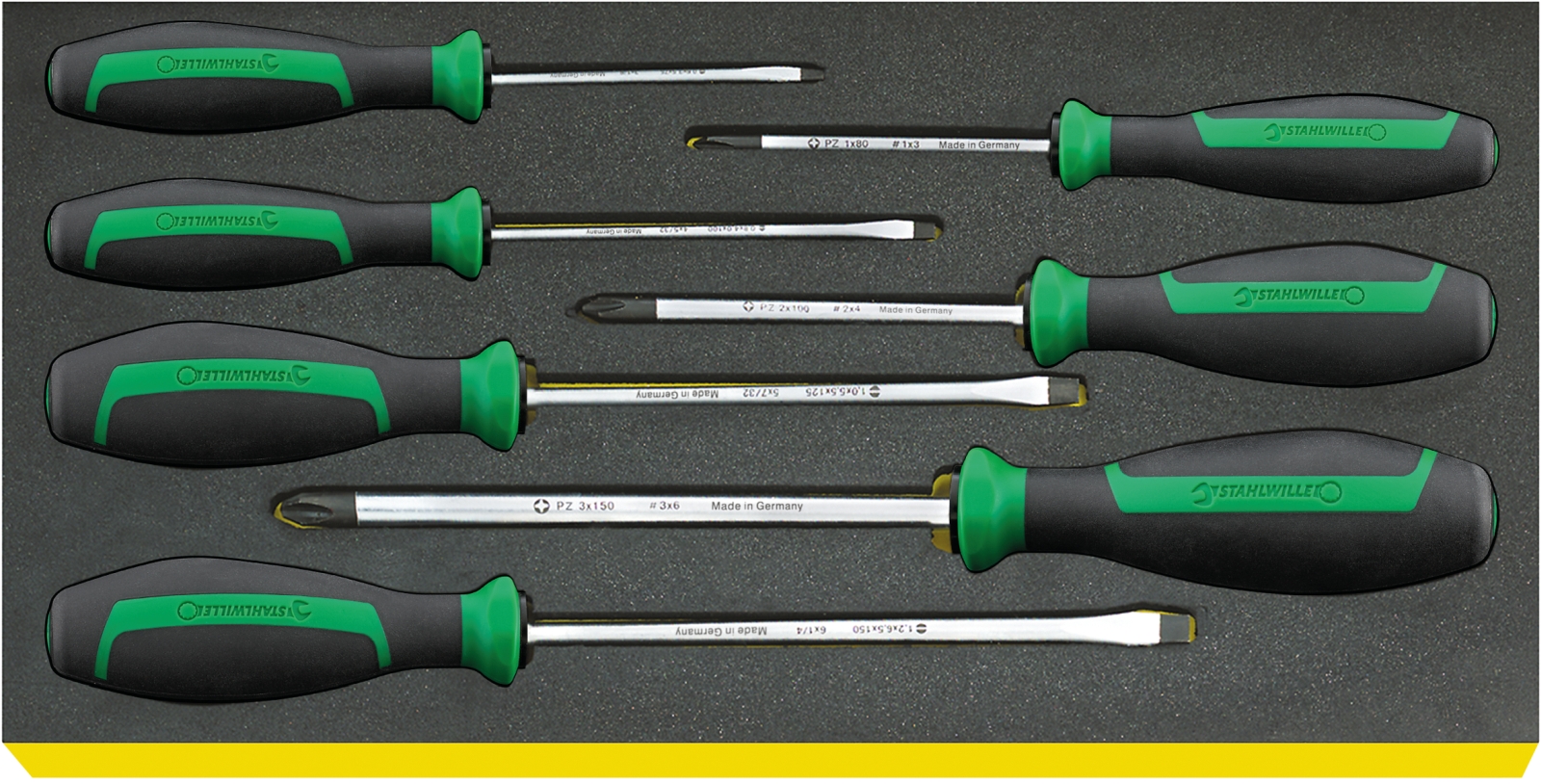 Screwdriver set DRALL+ TCS 4620/4640 7 pcs.