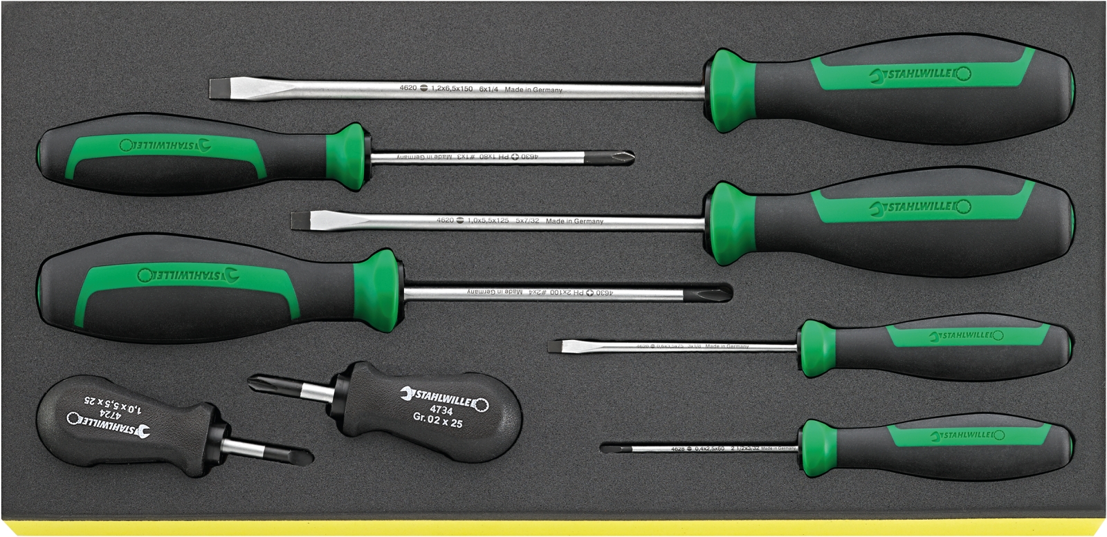 Screwdriver set DRALL+ TCS 4620-4734/8 8 pcs.
