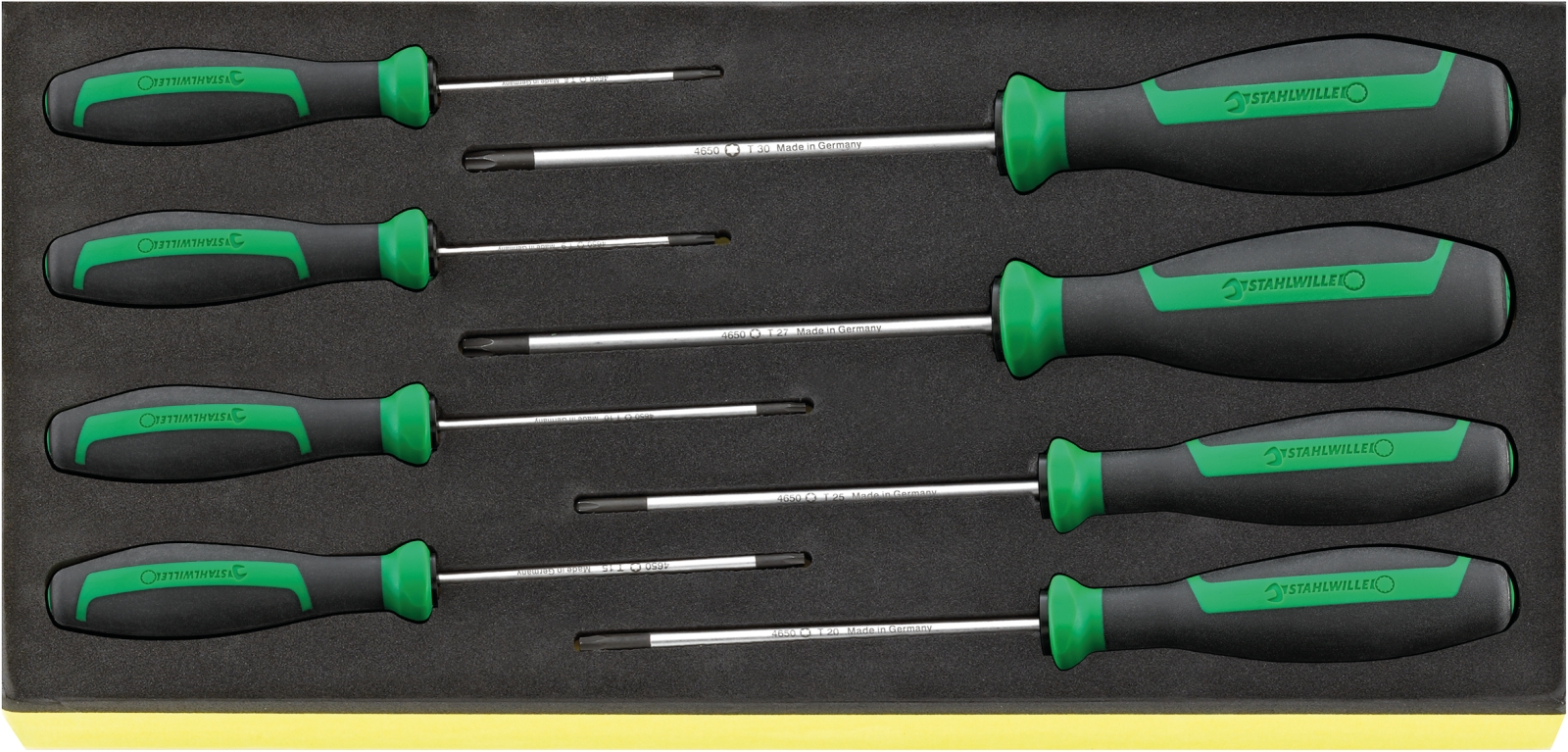 Screwdriver set DRALL+ TCS 4650 8 pcs.