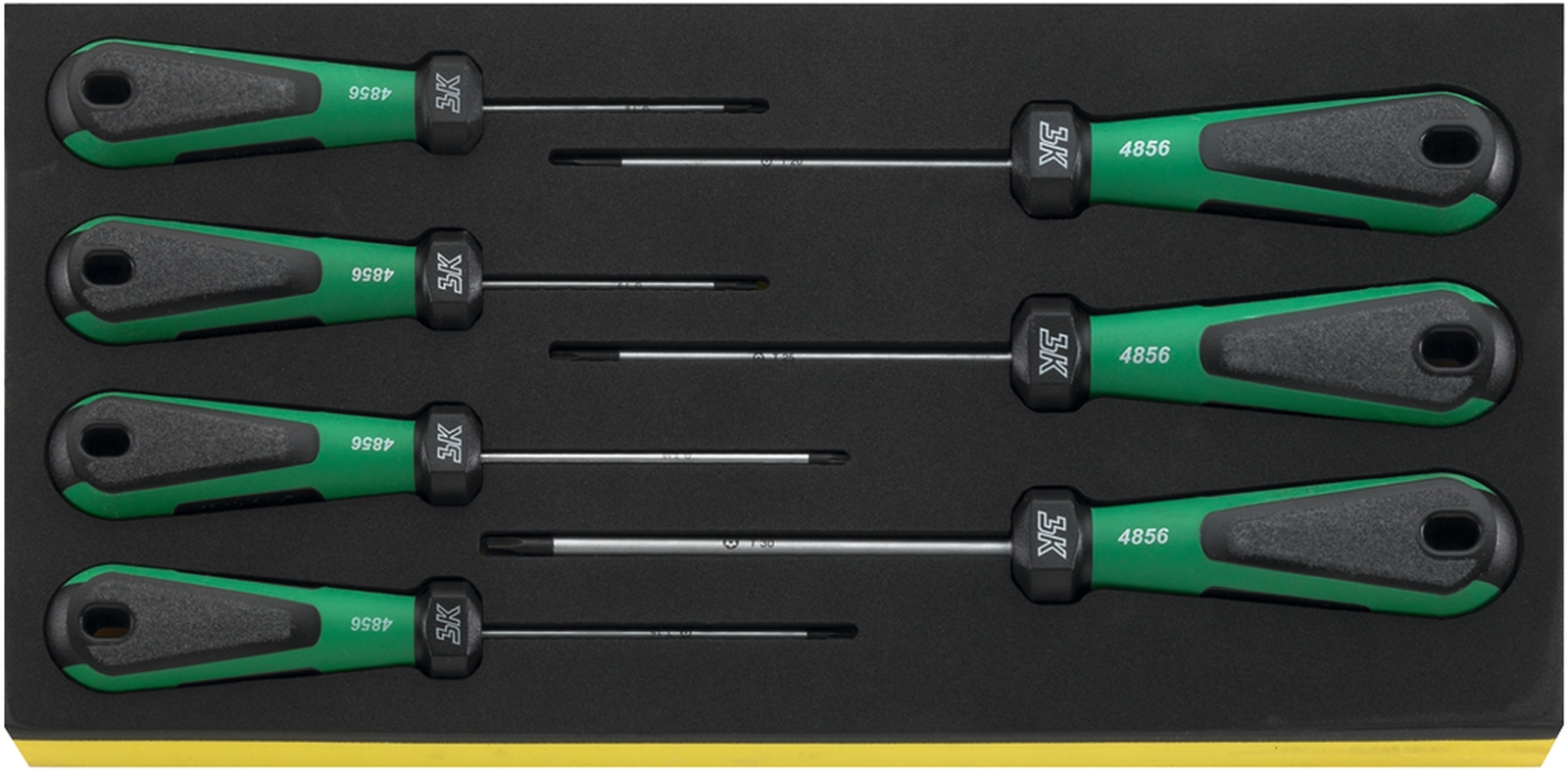 Screwdriver set 3K DRALL® TCS 4856 7 pcs.