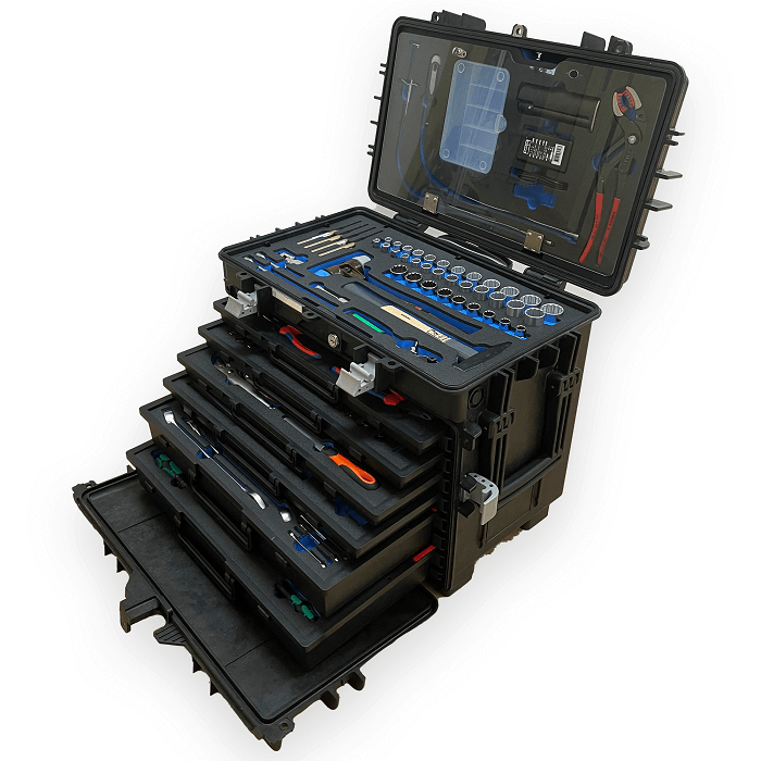 B1 Mobile Mechanics Tool Kit with wheels for Aircraft Technicians